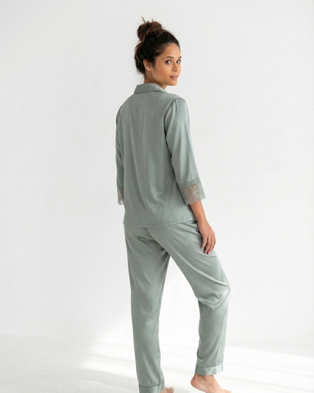 The Heritage Pista Armani Satin Set